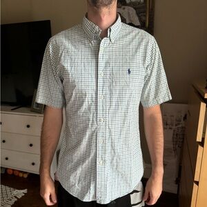 Men’s Ralph Lauren Medium Short Sleeve Button Up